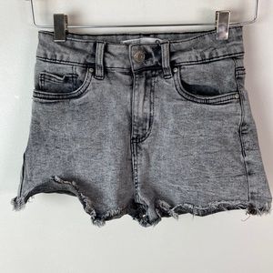 ✨3/$25✨ Refuge Denim High Rise Gray Jean Shorts - 0